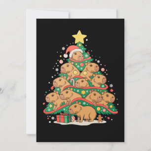 Capy Navidad Capybara Árbol de Navidad Temporada d