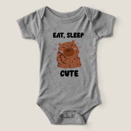 Capybara Baby Bodysuit