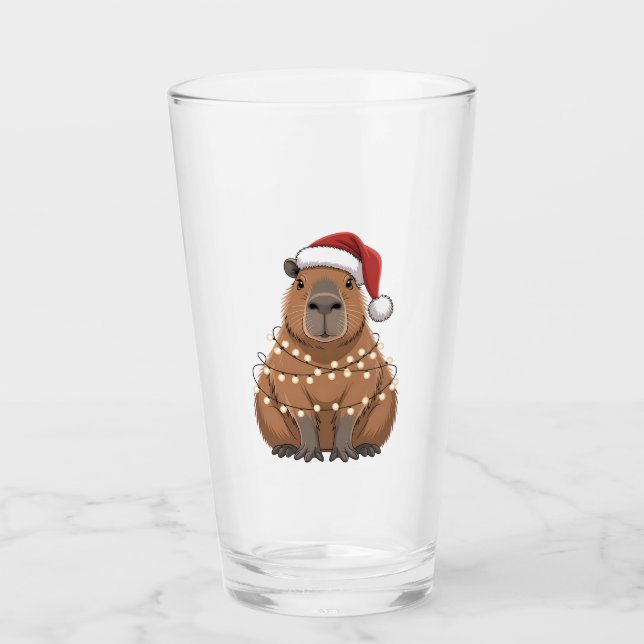 Capybara Navidad Coincidencia Funny Santa (Anverso)
