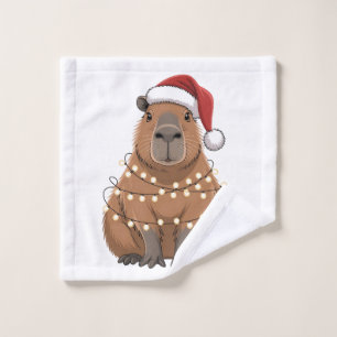 Capybara Navidad Coincidencia Funny Santa