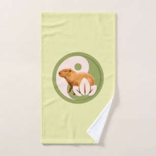 Capybara Zen Yin Yang Naturaleza Pacífica