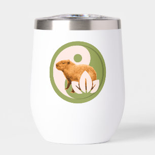 Capybara Zen Yin Yang Naturaleza Pacífica