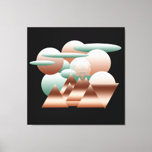 Cara ajena en arte espacial abstracto