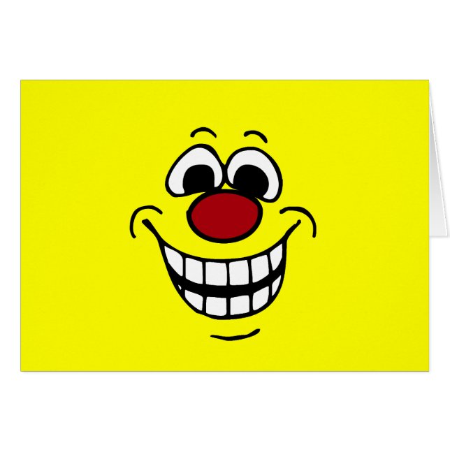 Cara alegre Grumpey (Anverso (Horizontal))