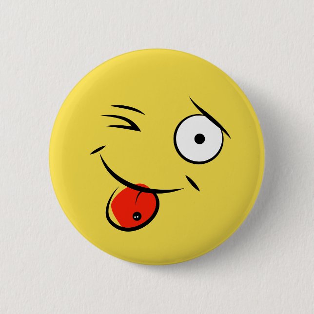 Cara con botón de lengua perdida (Anverso)