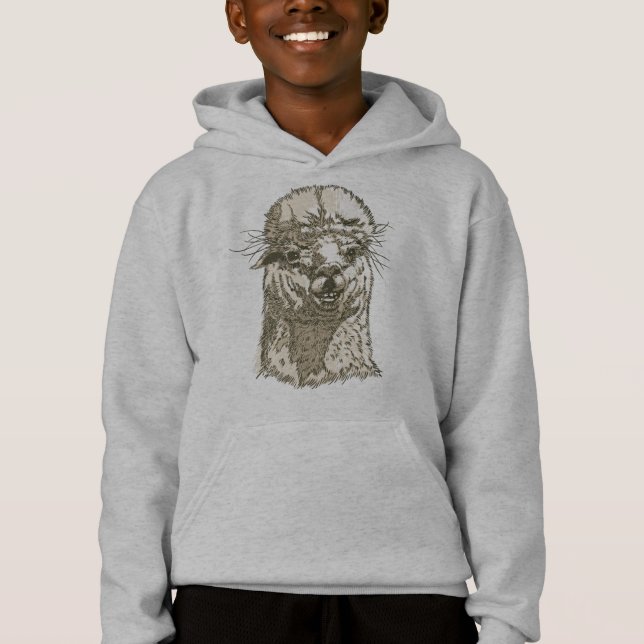 Cara de Alpaca Real (Anverso)