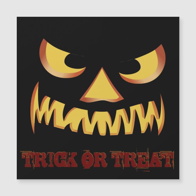 Cara de calabaza 2 (Anverso)