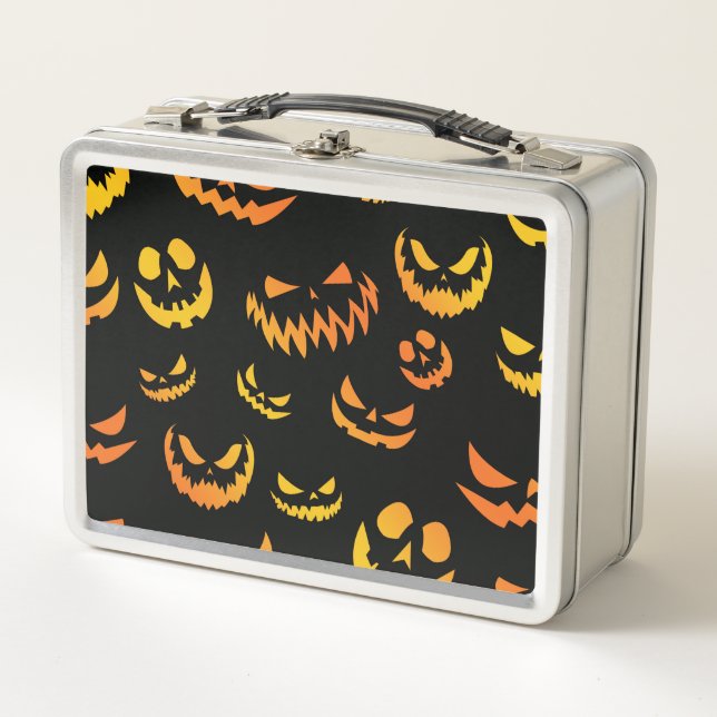 Cara de calabaza de Jack O Lantern (Anverso)