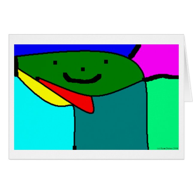 Cara de color (Anverso (Horizontal))