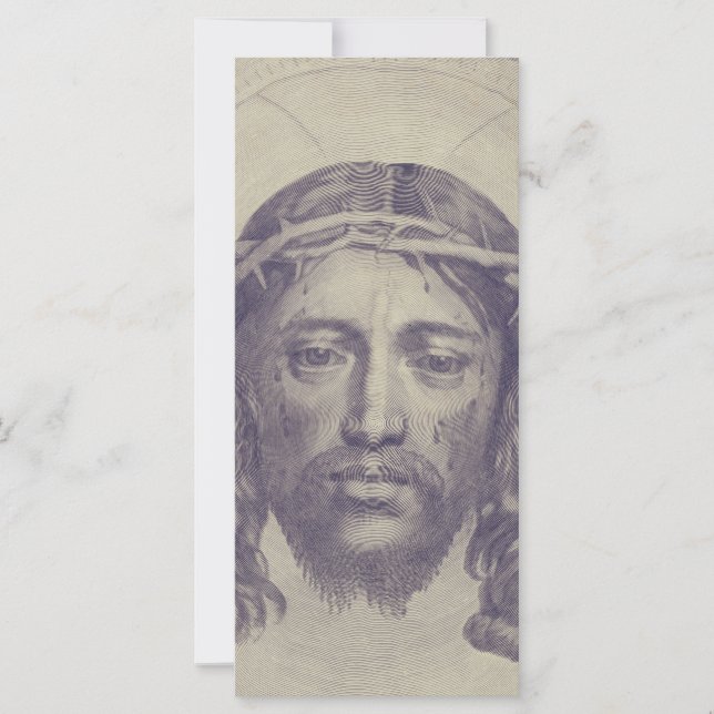 Cara de Cristo en el velo de Santa Verónica (Anverso)