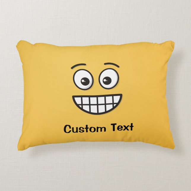 Cara de deslumbramiento con almohada de acento de  (Anverso)