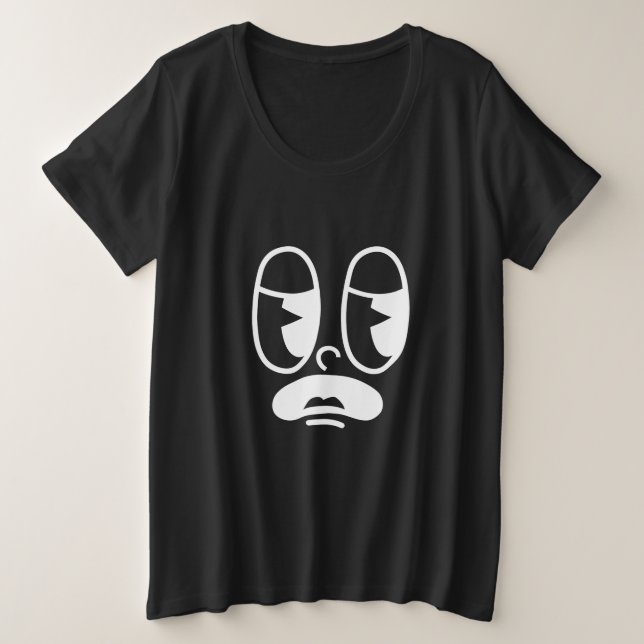 Cara de error aturdida (Anverso del diseño)