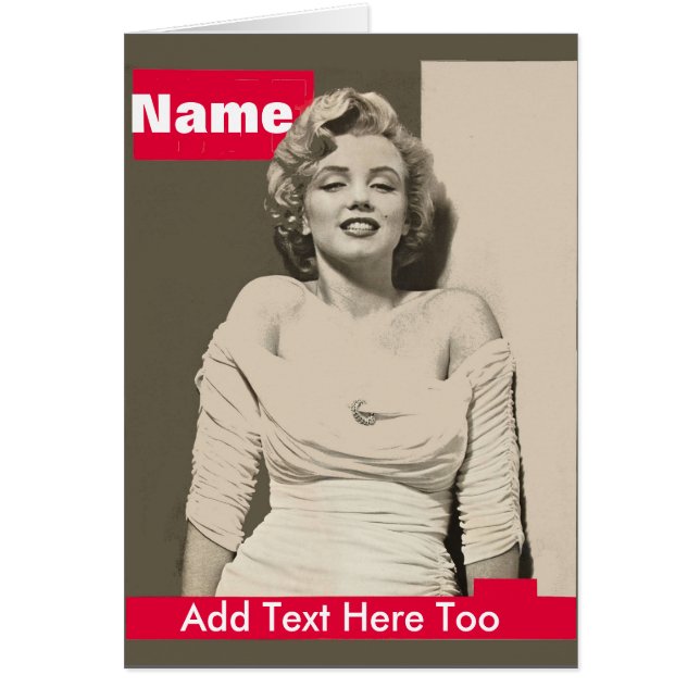 Cara de estrella de cine (Frente)