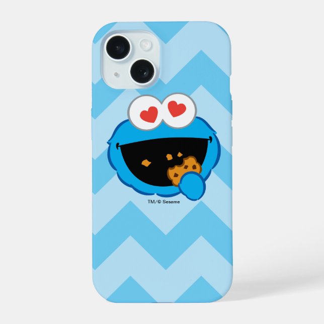 Cara de galleta sonriente con ojos en forma de cor (Reverso )