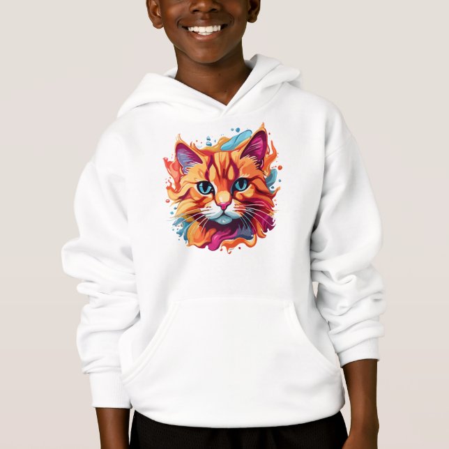 Cara de gato de color lindo-87002 (Anverso)