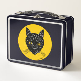 Cara de gato negro