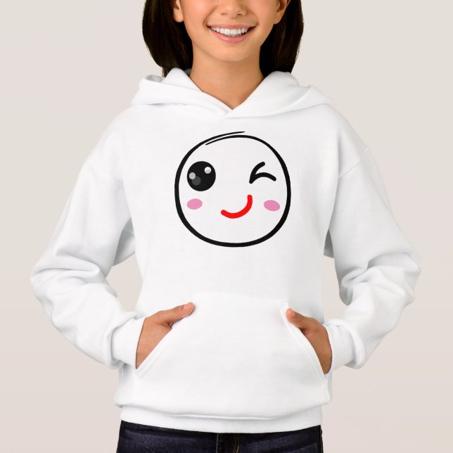 Cara de guiño, sonrisa Wink (Anverso)