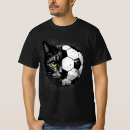 Cara de Juego | Camiseta Gráfica de Medio Gato Med