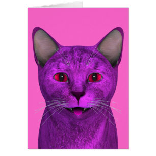 Cara de Kitty Pink Purple