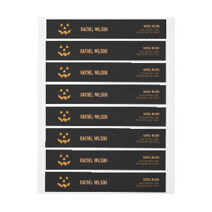 Cara de la linterna del o del enchufe de Halloween