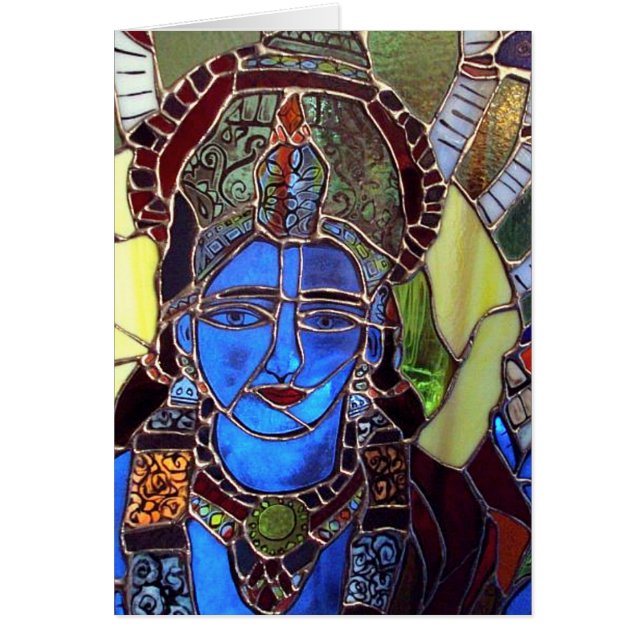 Cara de la tarjeta de Vishnu (Frente)