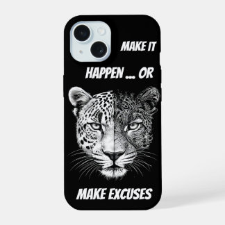 Cara de leopardo blanco y negro