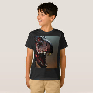 Cara de miedo al rex, camiseta para niños