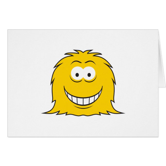 Cara de monstruo de Furry (Anverso (Horizontal))