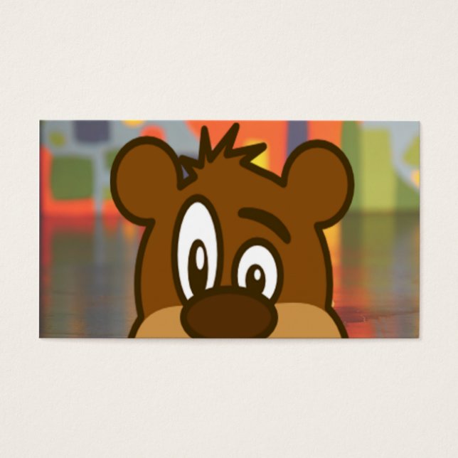 Cara de oso marrón (Frente)