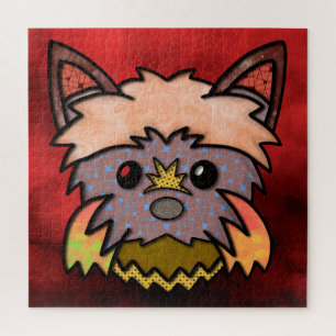 Cara de perro feo Puzzle de Jigsaw