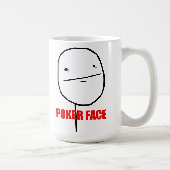Cara de póker - taza (Derecha)