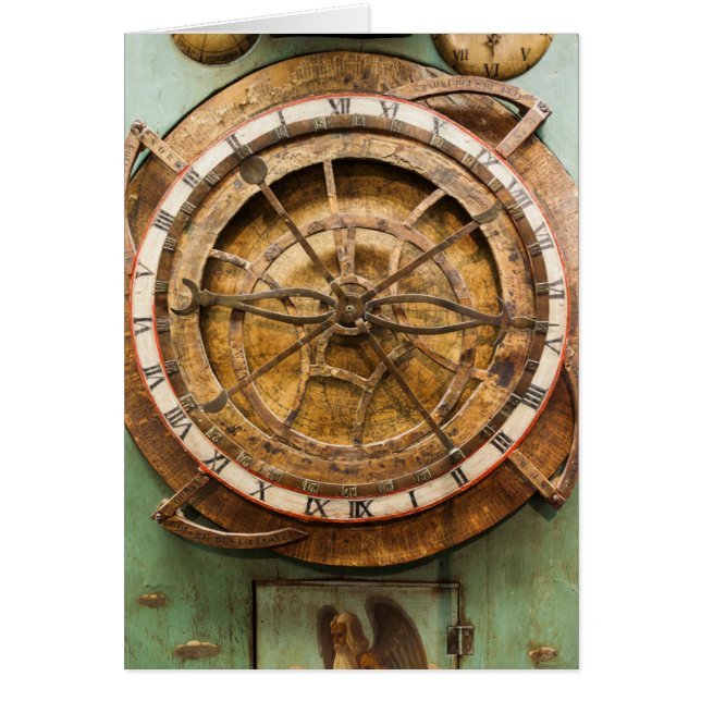 Cara de reloj antiguo, Alemania (Frente)