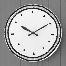 Cara de reloj de estilo de drenaje de carbón de ca