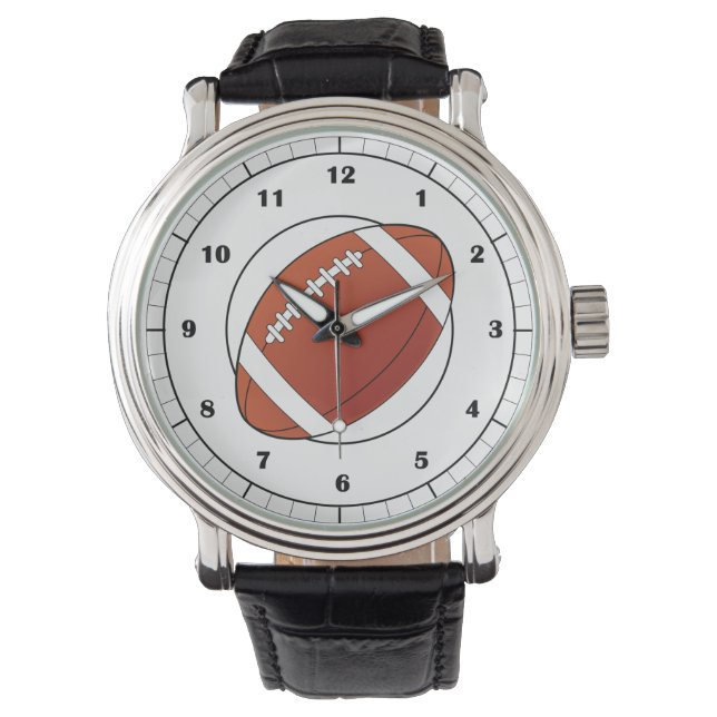Cara de reloj de fútbol en blanco (Anverso)