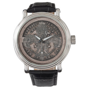 Cara de reloj de la tapa del medidor de agua