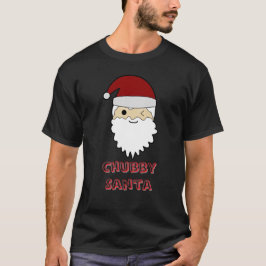 Cara de Santa Regordete y Bonita – Camiseta Navide