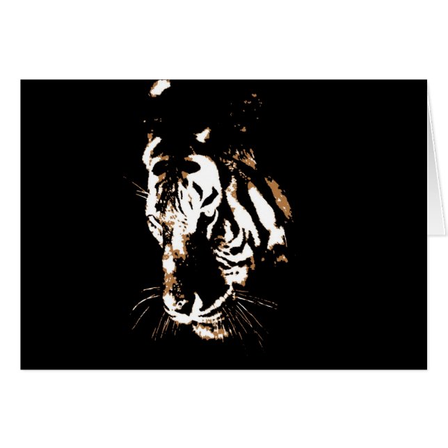 Cara de tigre (Anverso (Horizontal))