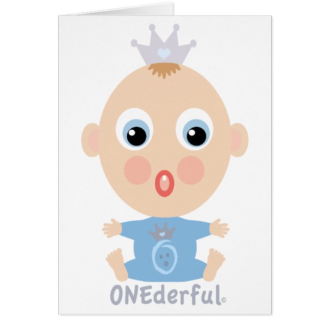 Cara del BEBÉ de ONEderful - azul (Frente)