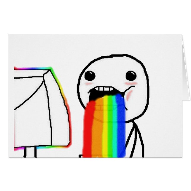 Cara del ordenador del arco iris (Anverso (Horizontal))