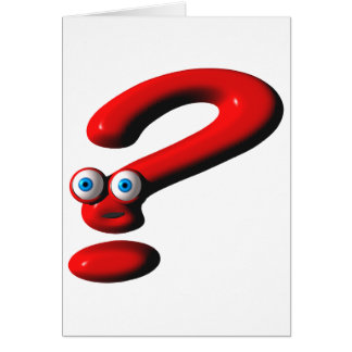 Cara del signo de interrogación