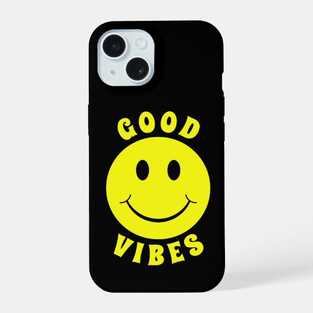 Cara Feliz Amarilla Buenas Vibraciones (Reverso )