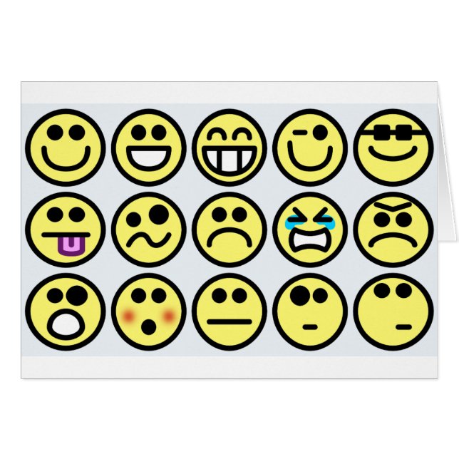 cara feliz de emoticono (Anverso (Horizontal))