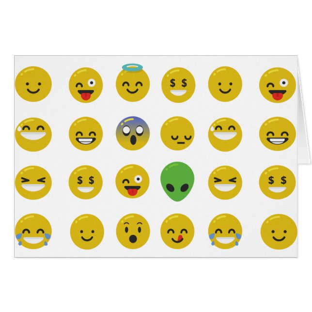 cara feliz de la emoji (Anverso (Horizontal))