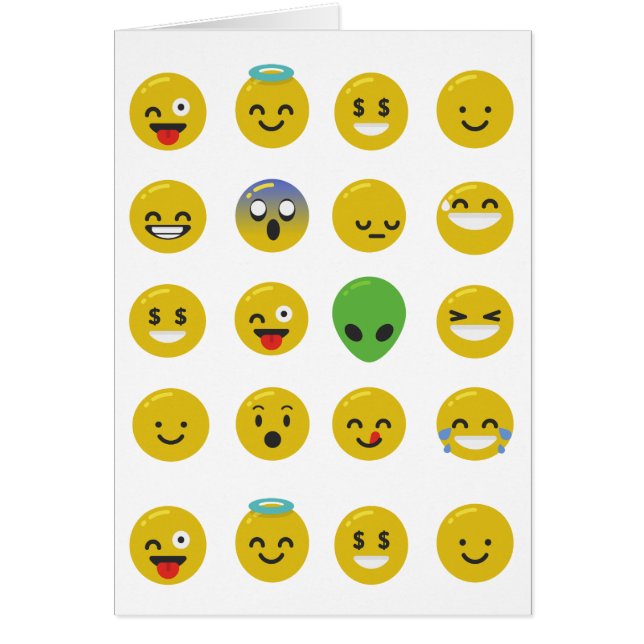 cara feliz de la emoji (Frente)