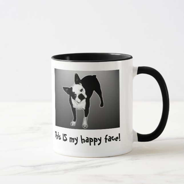 Cara feliz - taza del campanero (Derecha)