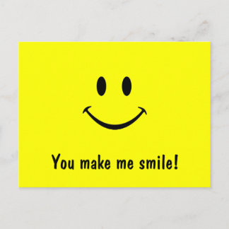 ¡Cara postal me haces sonreír!