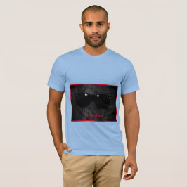 Cara somnolienta: Azul bebé - Camiseta cuello de c