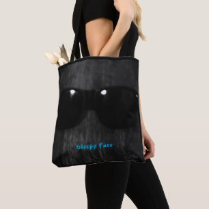 Cara somnolienta: Bolsa de Tote para mujeres