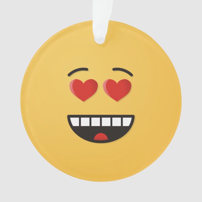 Cara sonriente con ornamento de ojos en forma de c (Anverso)
