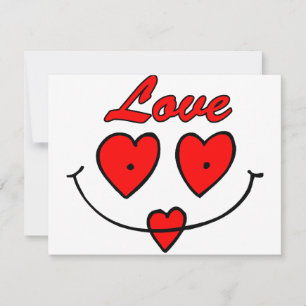 Cara sonriente del corazón